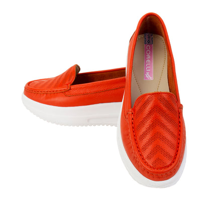 MOCASIN ZAPATILLA KATE NARANJA