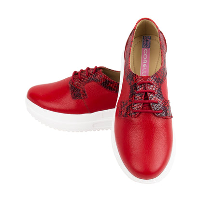 ZAPATO URBANO RUBY ROJO